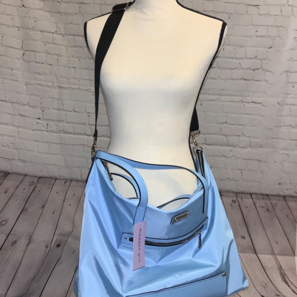 Madden Girl Carry All Crossbody Tote Bag - Picture 4 of 5